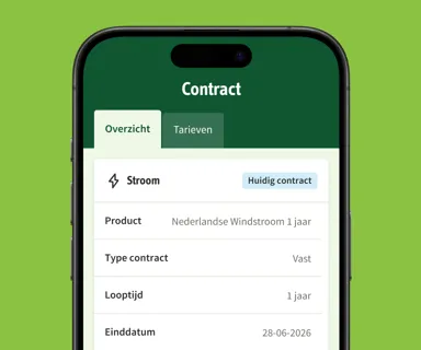Mijn Greenchoice, een energiecontract staat open