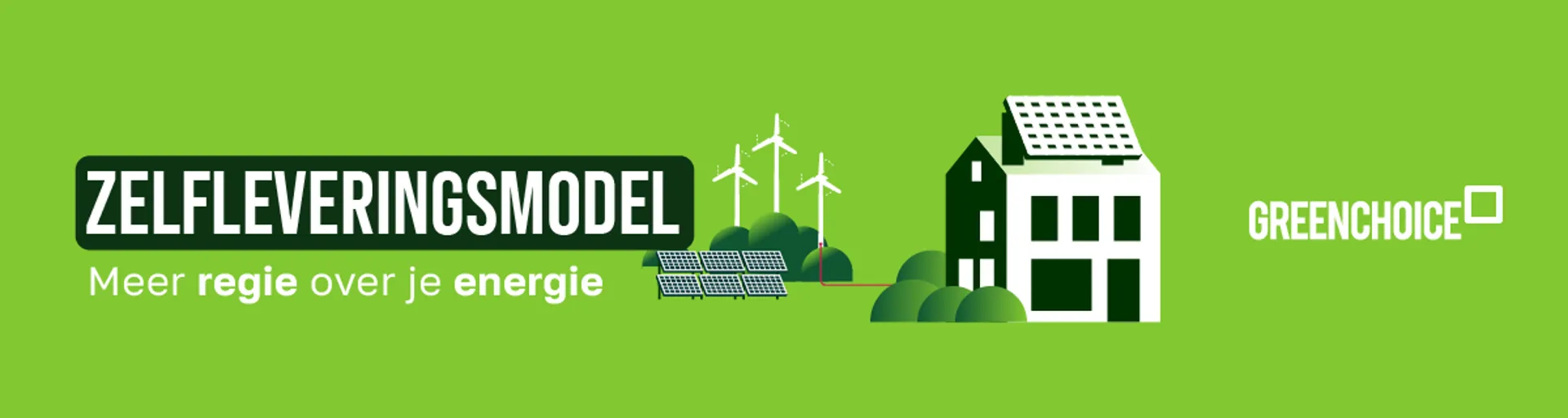 Zelfleveringsmodel: meer regie over je energie